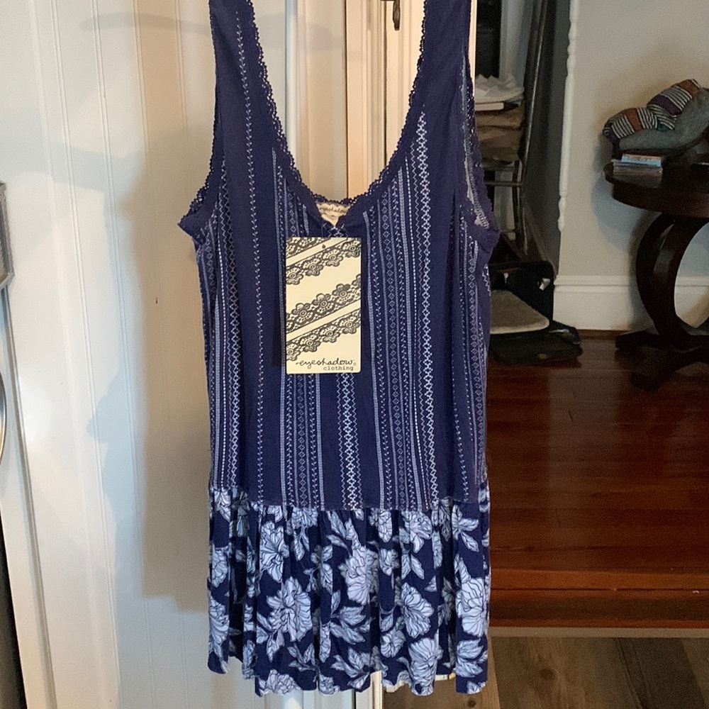 Eyeshadow boho 2 pattern‎ tank. NWT retail 36
